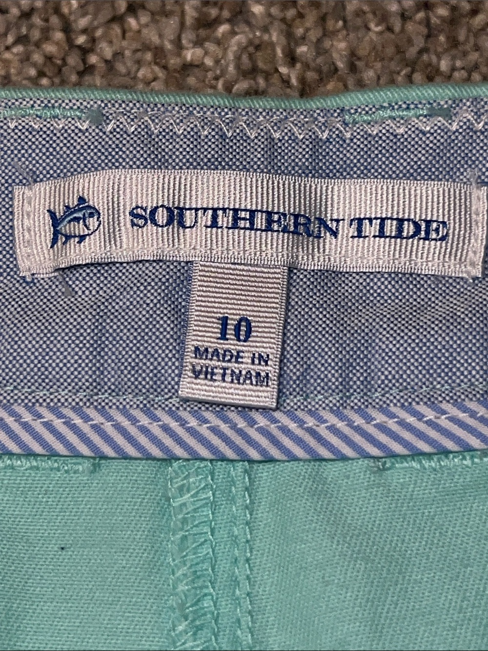 Southern Tide Classic Women's Mint Green Shorts - Picture 3 of 6